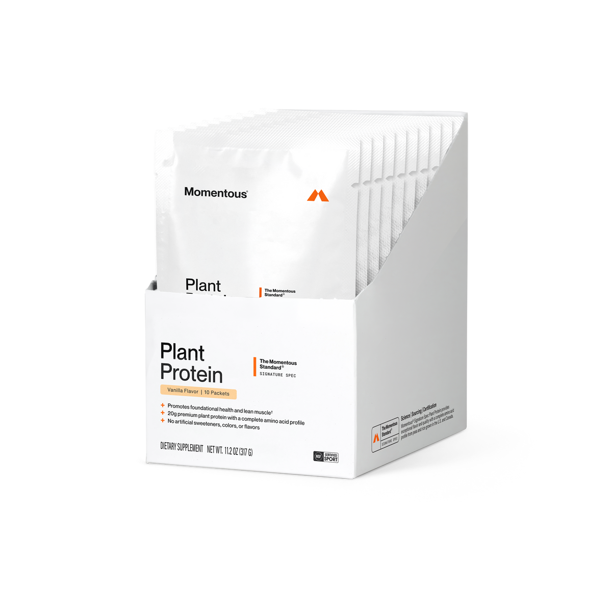 100% Plant Protein 10-Travel Packs