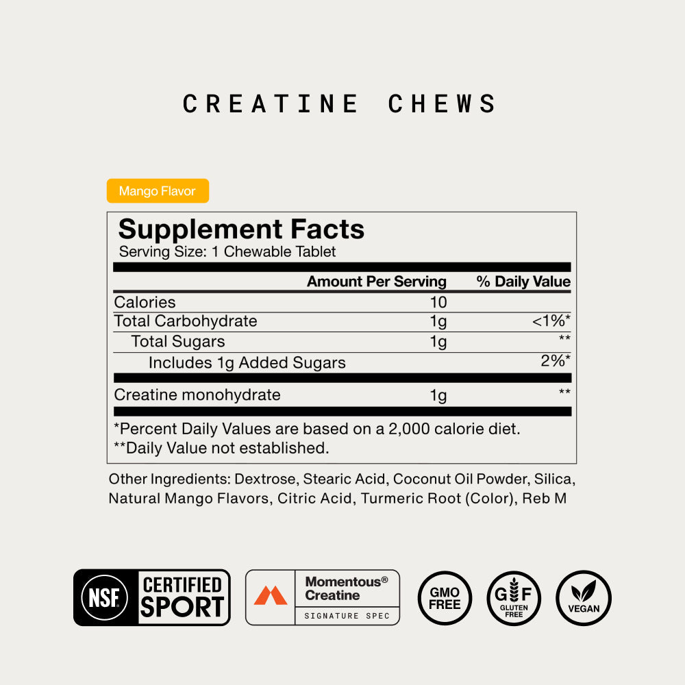 Creatine Chews 150-Count
