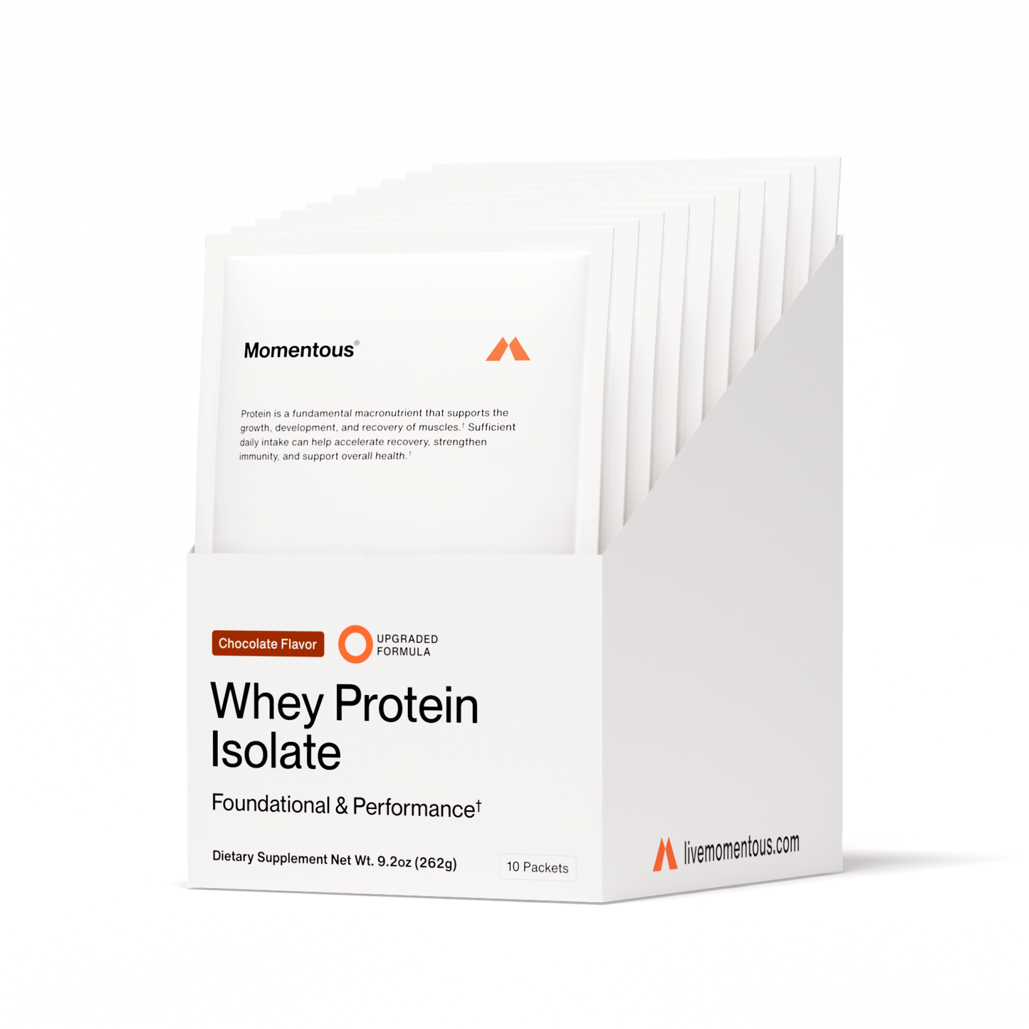 Whey Protein Isolate 10-Travel Packs