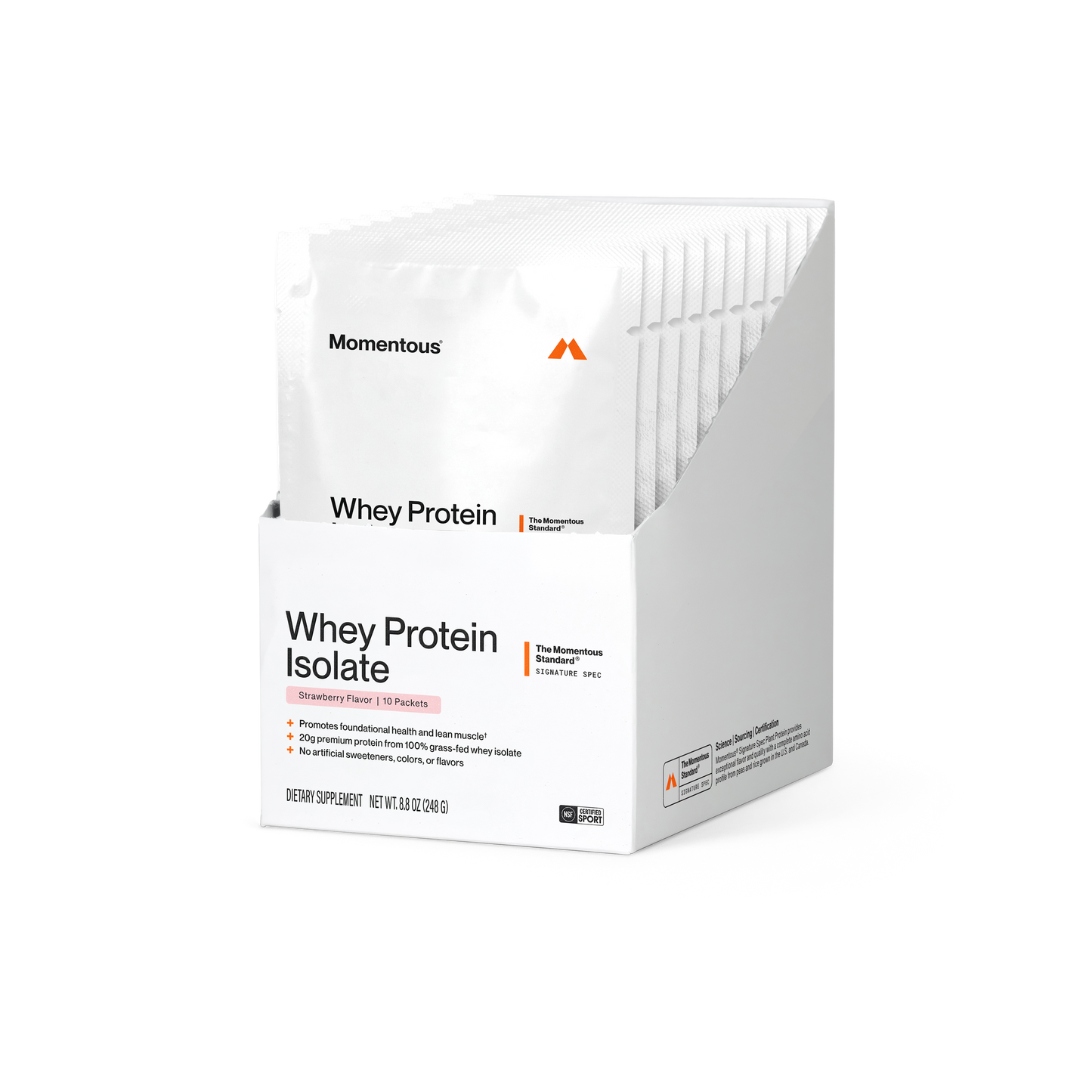 Whey Protein Isolate 10-Travel Packs