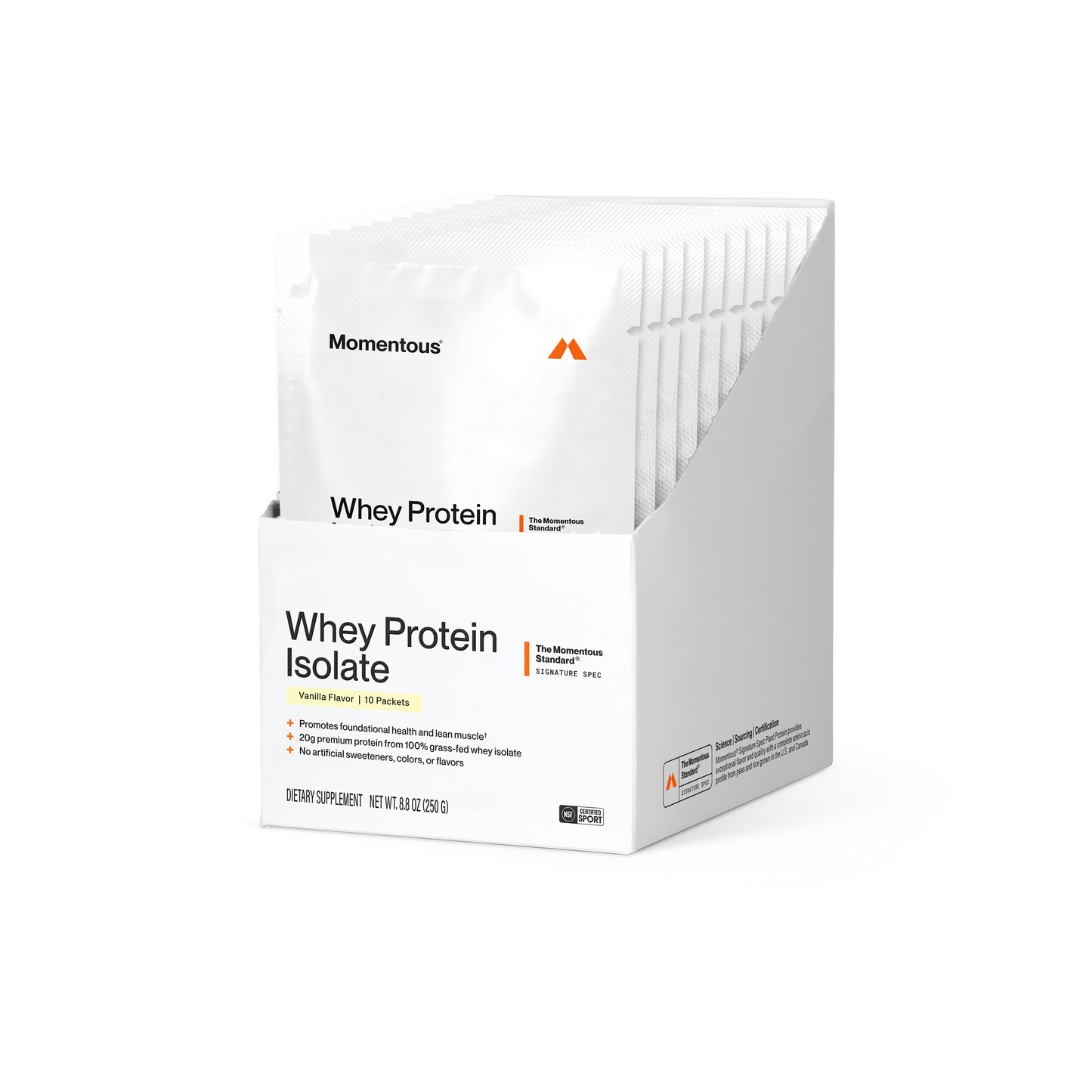 Whey Protein Isolate 10-Travel Packs